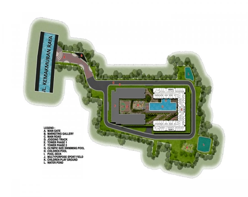 Site-Plan-The-Maj-Residence-Bekas